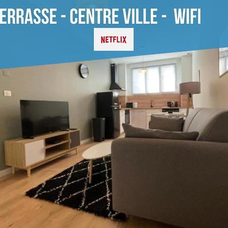 Centre Ville Superbe T2 Neuf Wifi Terrasse Netflix Périgueux Eksteriør bilde